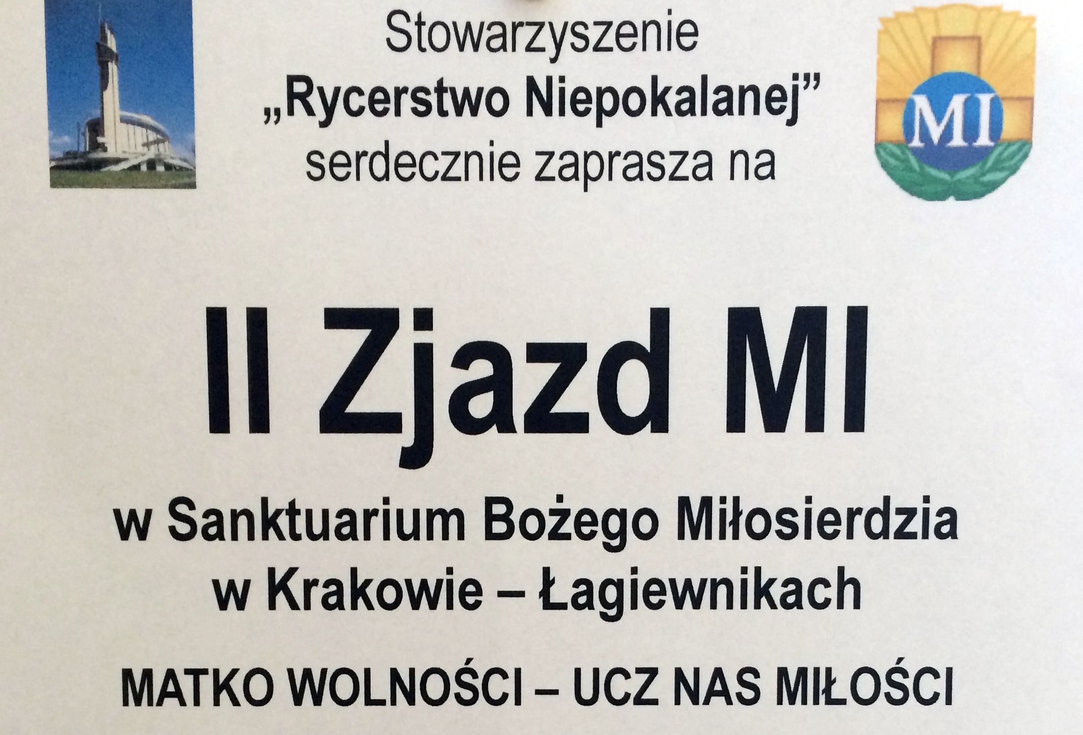 Spotkanie MI w Krakowie-Łagiewnikach