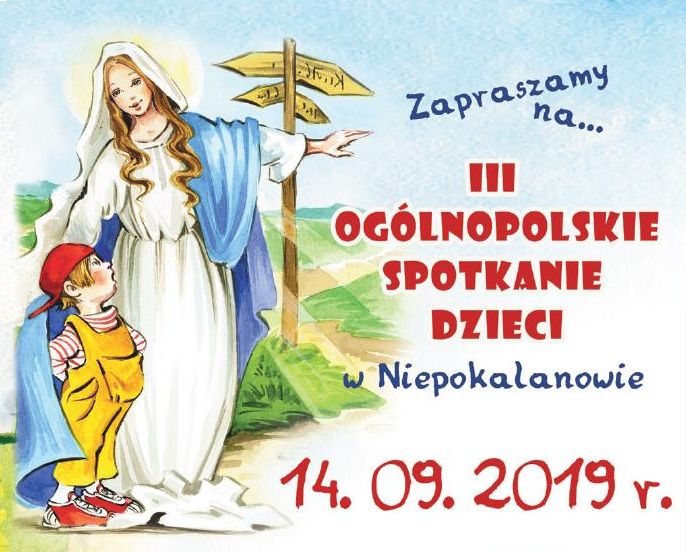 Spotkanie dzieci w Niepokalanowie