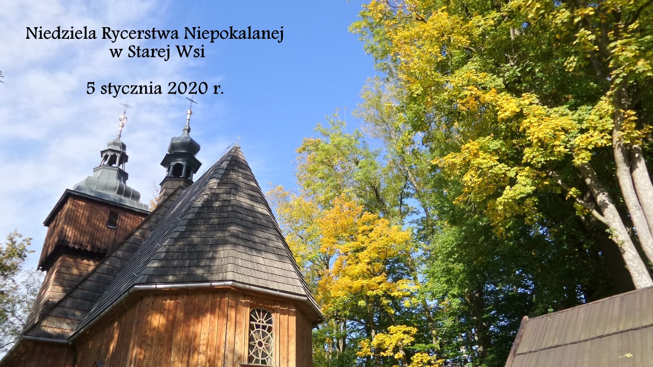 Niedziela Rycerstwa Niepokalanej w Starej Wsi