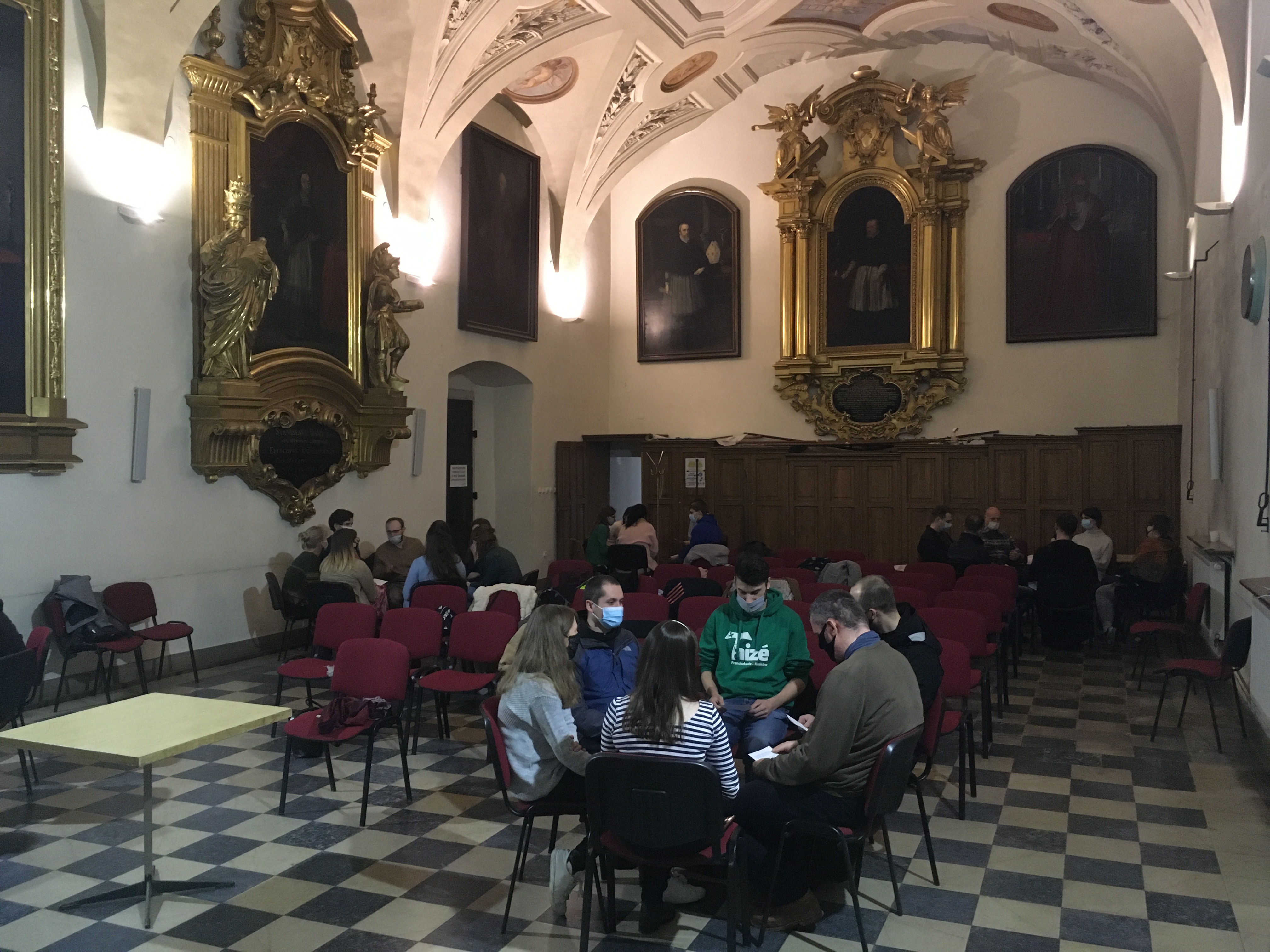 Spotkanie ze studentami w Krakowie