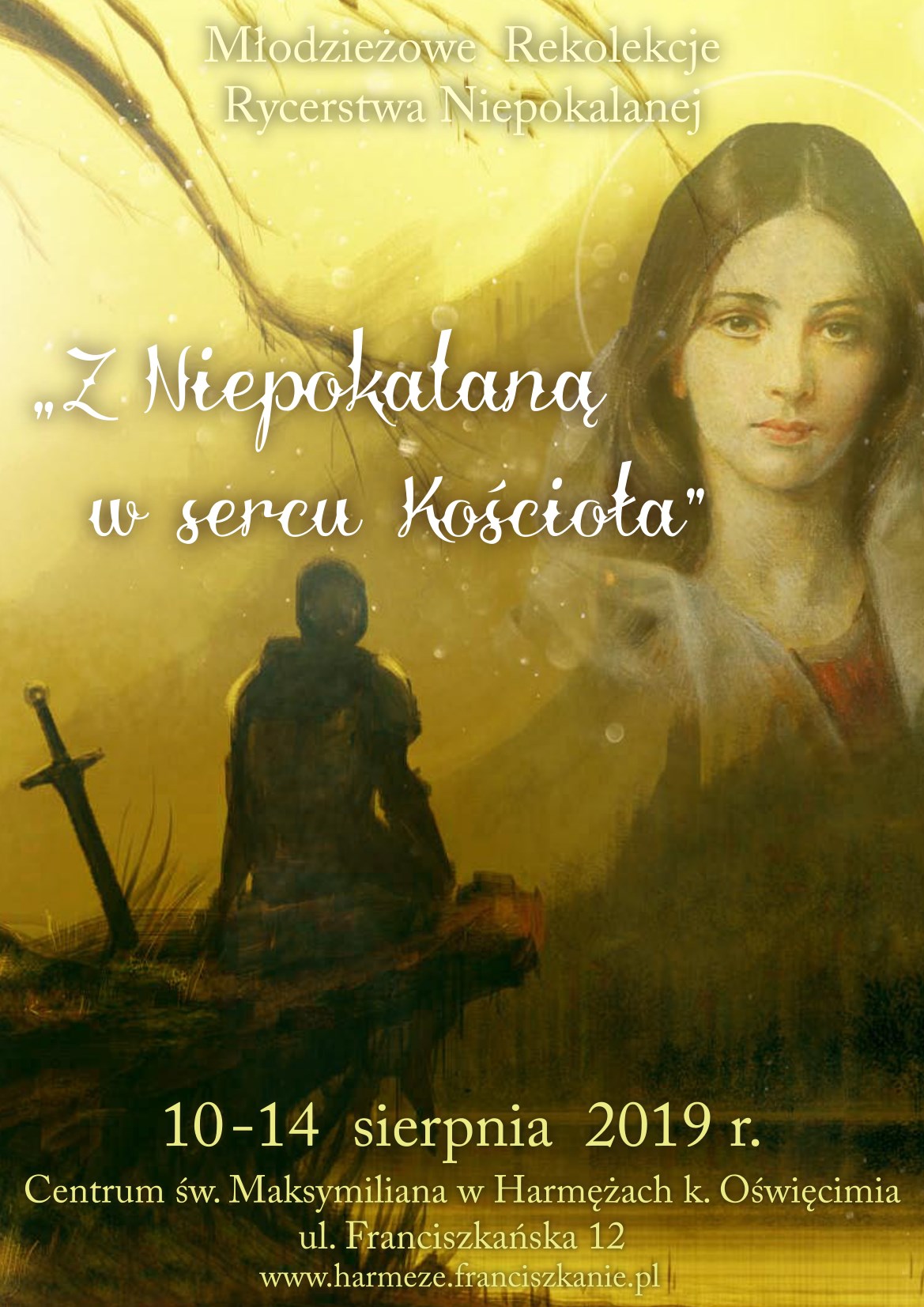 Rekolekcje dla młodzieży 2019 - zapowiedź