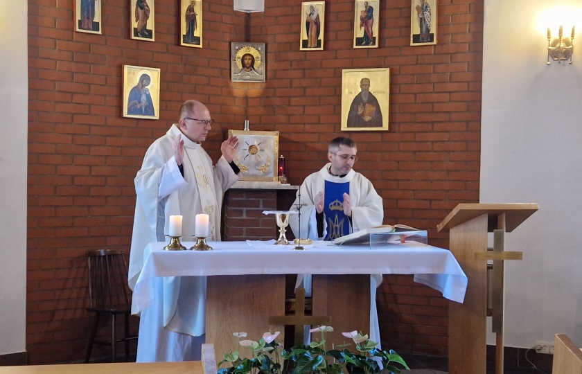 Pielgrzymka parafii Podwyższenia Krzyża Świętego w Starej Wsi do Centrum św. Maksymiliana w Harmężach – 29 listopada 2025